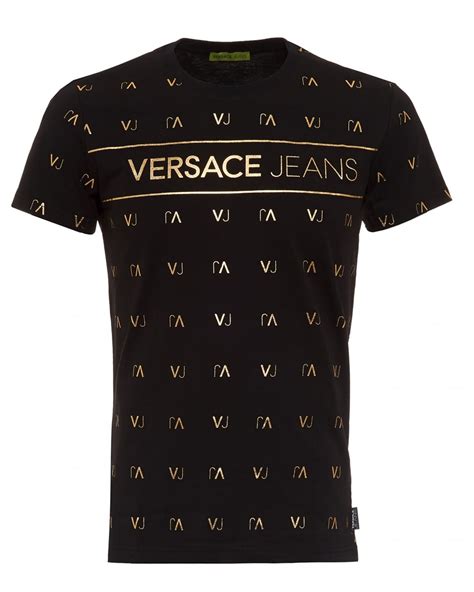 versace t shirt mens|authentic versace shirt.